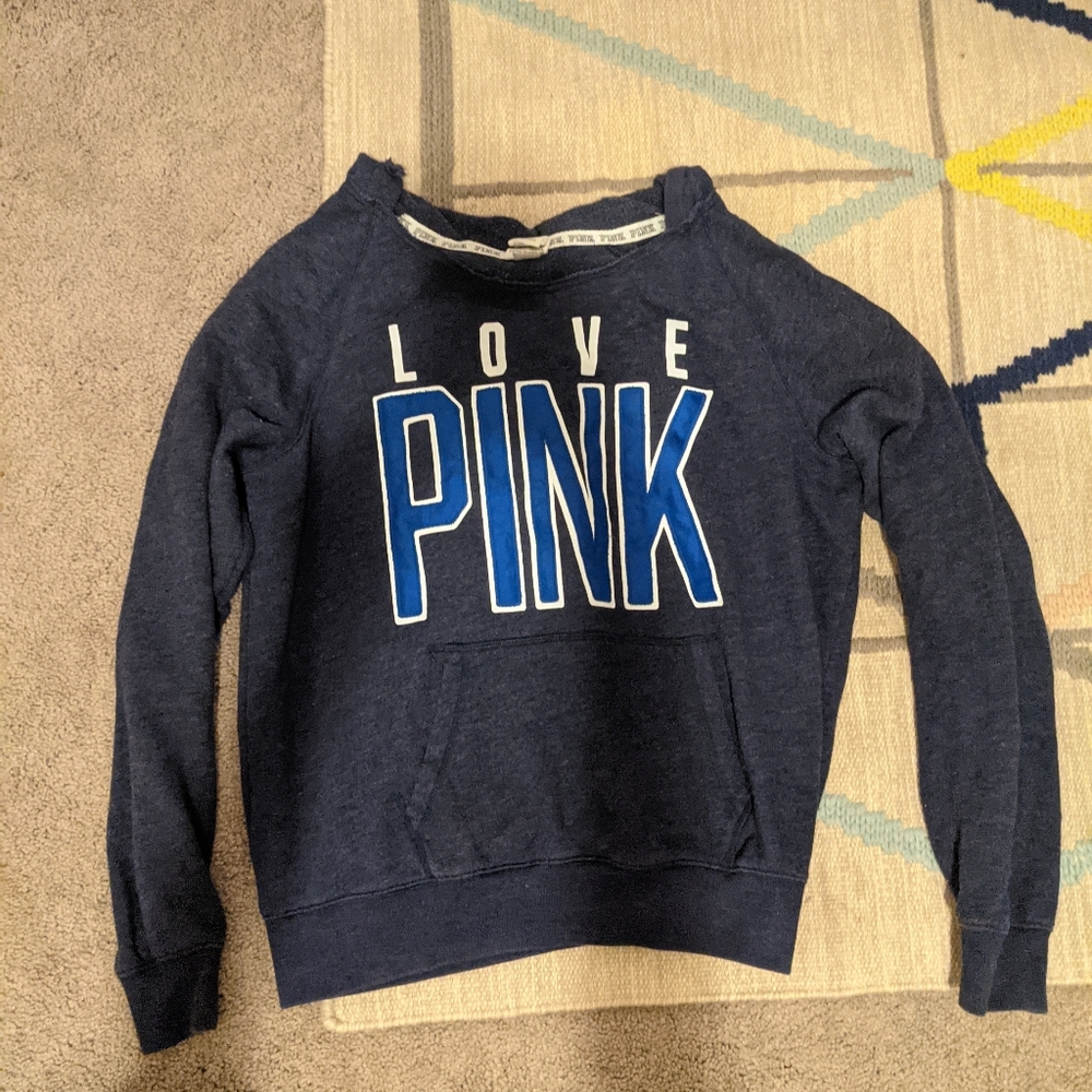 Pink Pullover with Hood